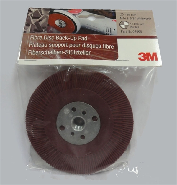 Fibre Disc Bach-Up Pad 3M 115mm - 4"1/2