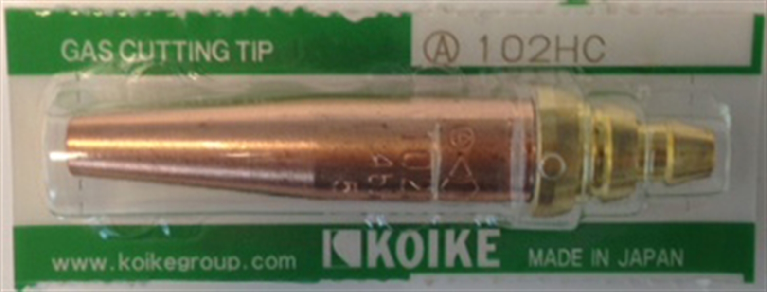 Koike Cutting nozzle 102 HC Acetylene  00