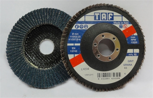 Picture of Flap Disc TAF LVZ 34 Z40