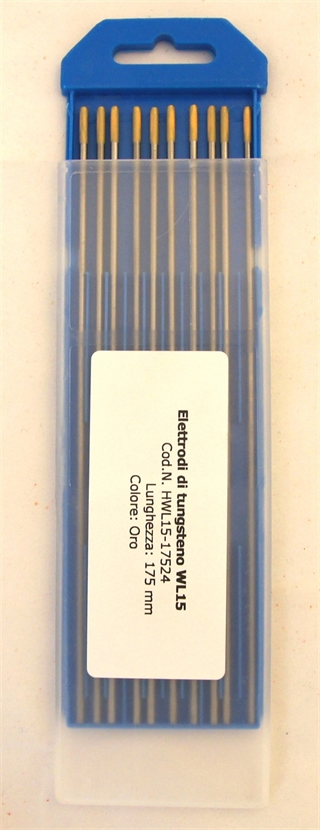 Picture of Electrodes Tungsten Gold ø1,6