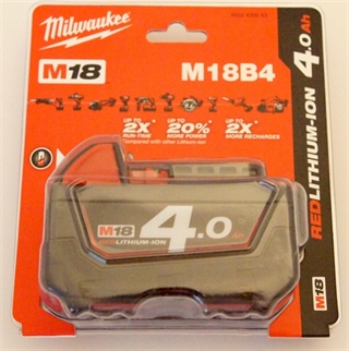 Picture of Battery Milwaukee M18b4