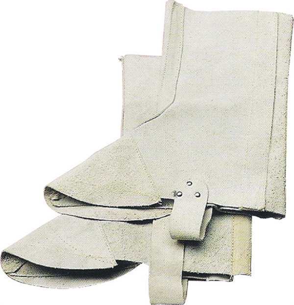 Chrome Leather Gaiters