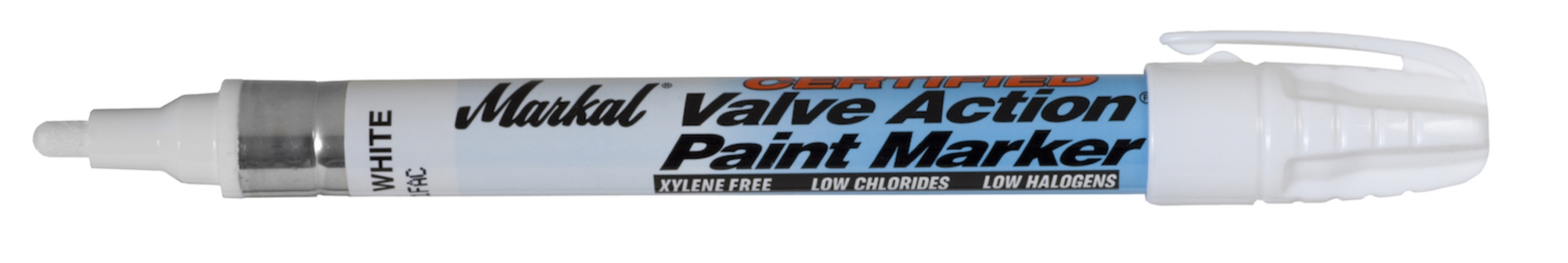 Certified Valve Action® Paint Marker White