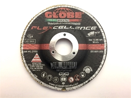 Picture of Globe disco fibrato con supporto fisso 180 gr 36
